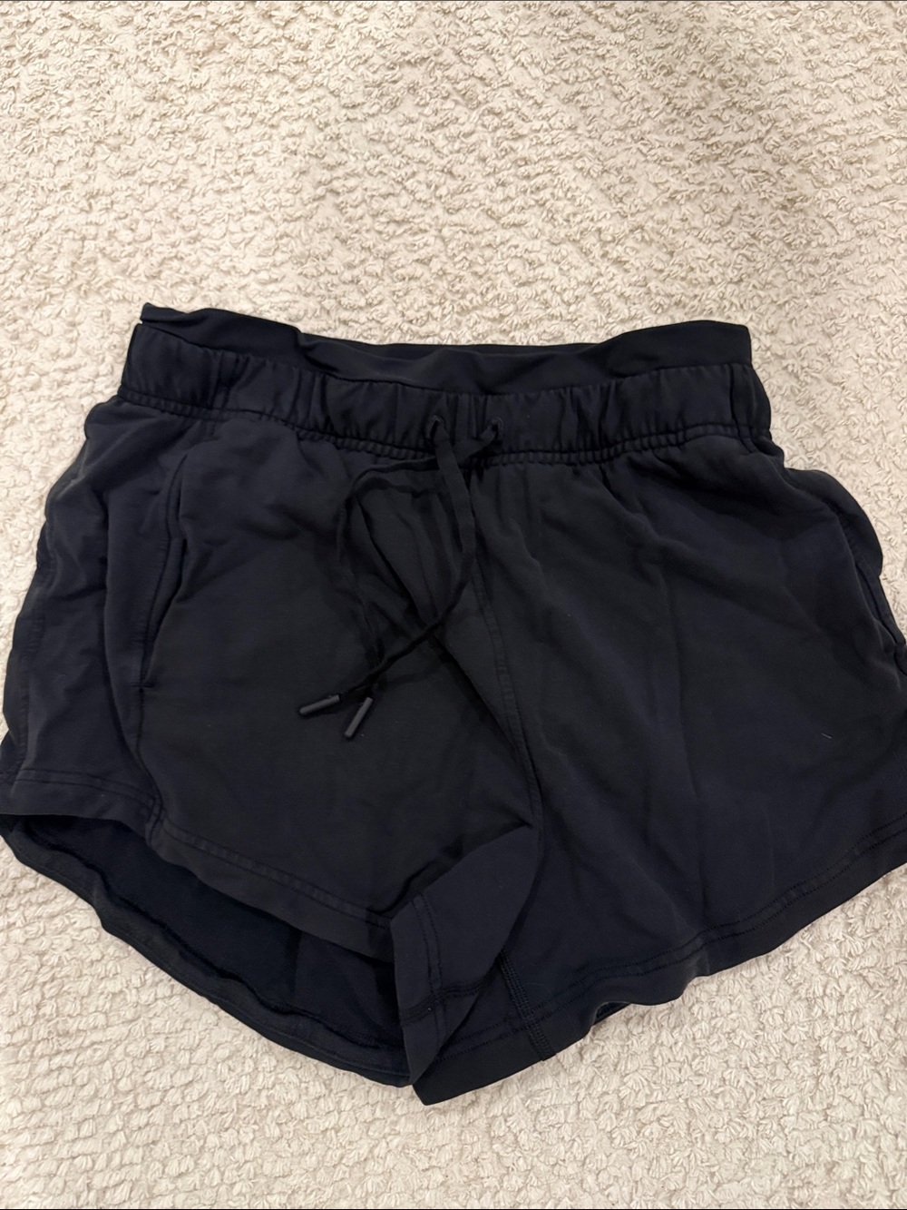 Lululemon Women’s Black Drawstring Active Shorts